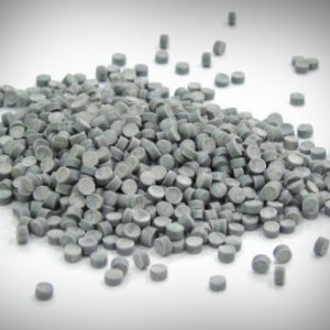 Gray PVC pellets
