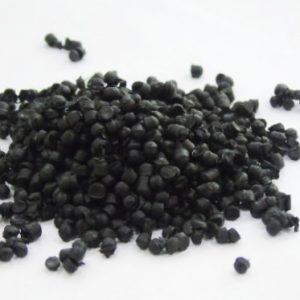 Black PVC pellets
