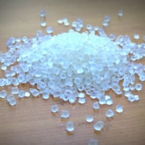White PVC pellets