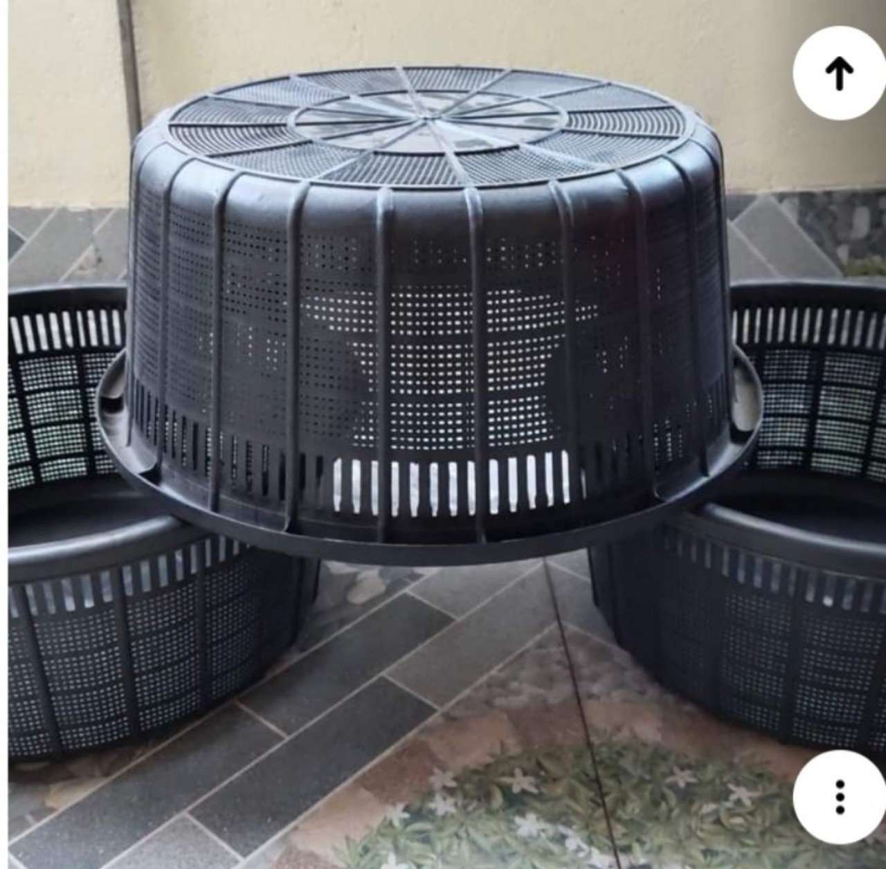 Clam farming basket