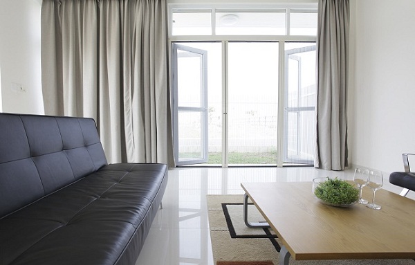 Mosquito net door