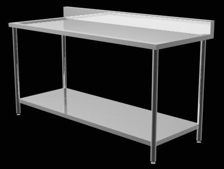 Stainless steel table