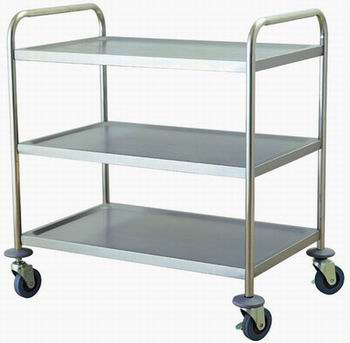 Stainless steel trolley