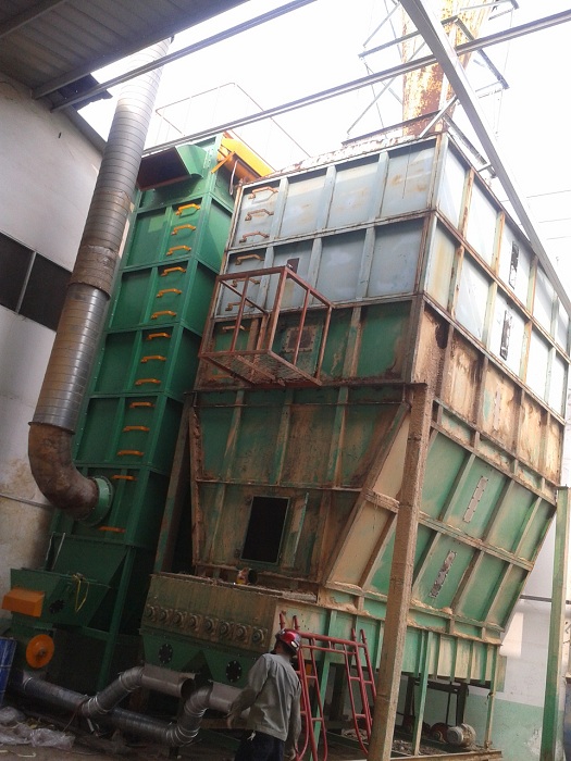 Dust treatment system
