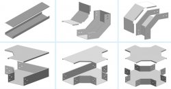 Cable trays, ladders