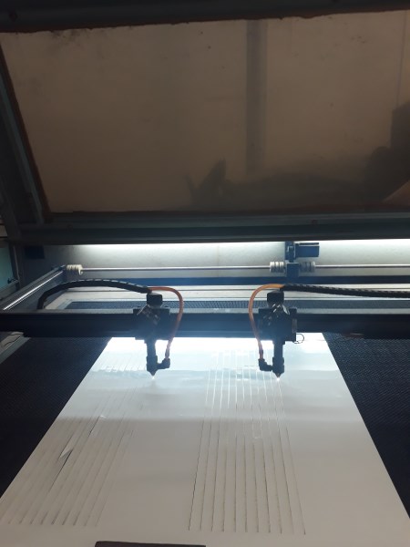 Fabric binding cutting