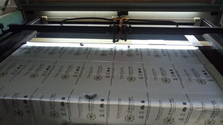 Laser cutting