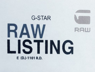 Paper leather label printing