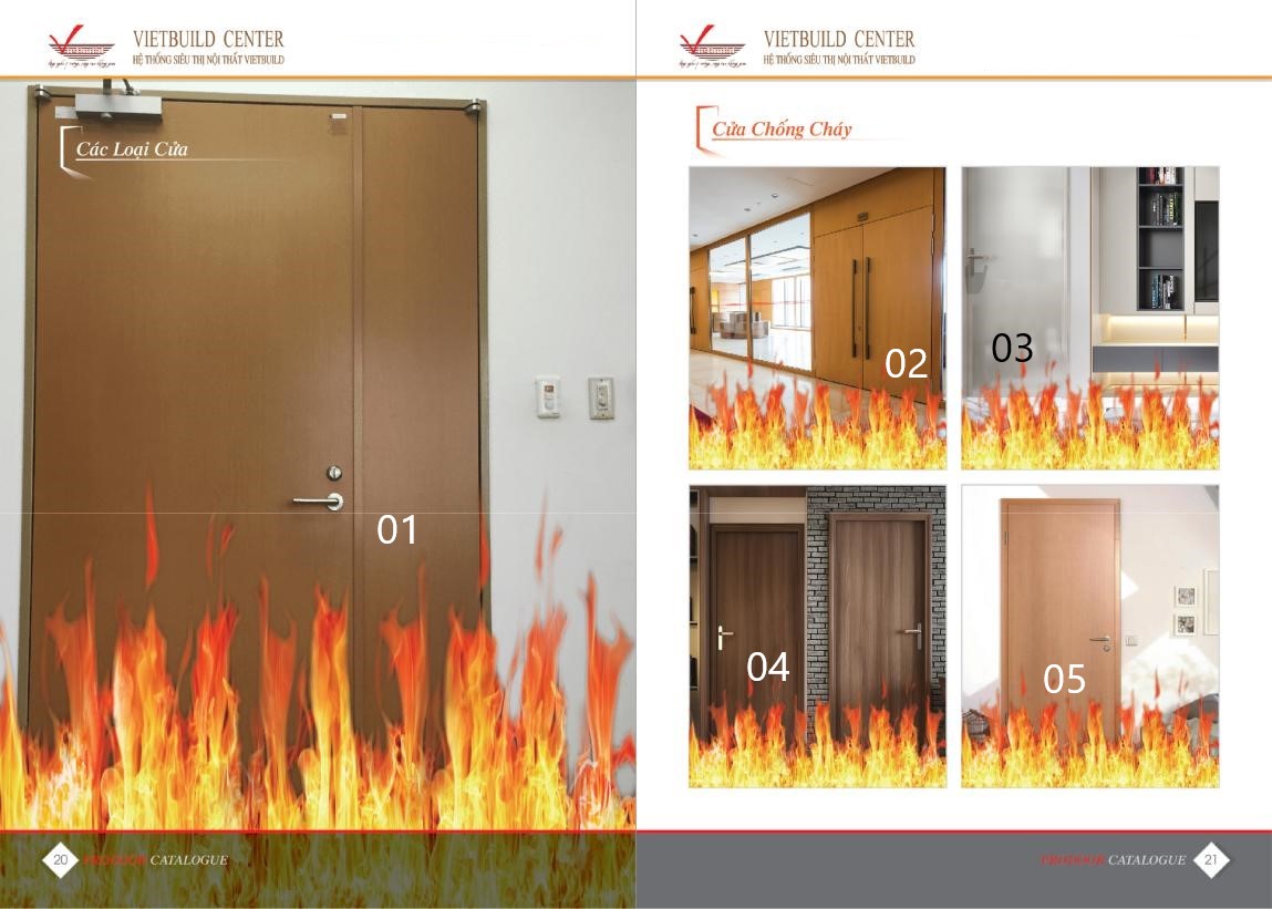 Fireproof door