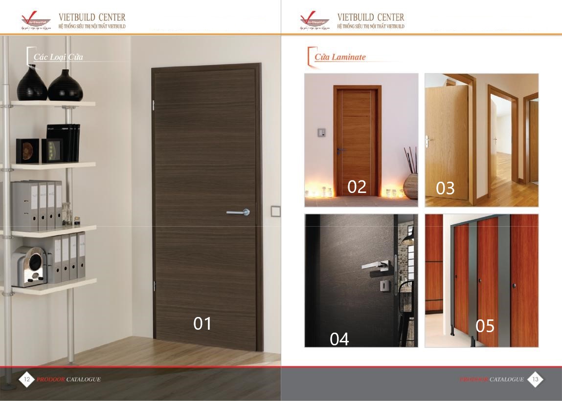 Laminate door