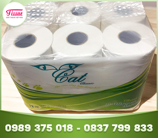 CAT classic toilet tissue – 12 rolls