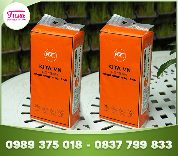 KITA VN 2-ply wall-mounted multi-purpose tissue