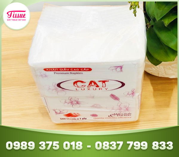 CAT luxury napkins – 500 Sheets