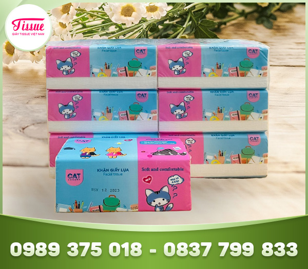 4-Ply facial tissue– 460 Sheets