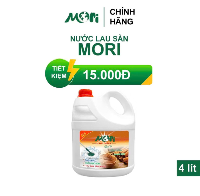 Mori floor cleaner – 4L