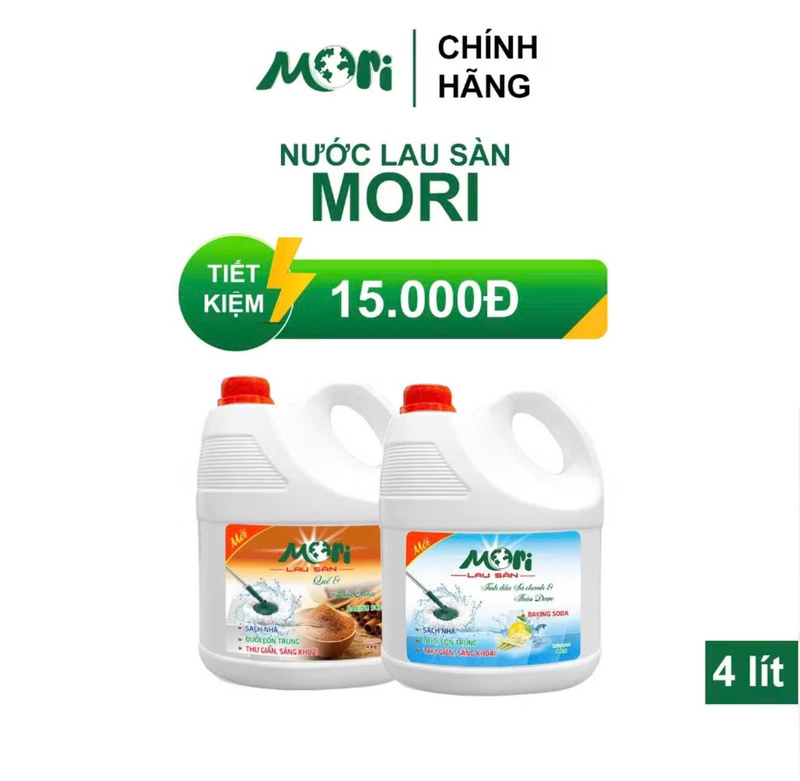 Mori floor cleaner – 4L