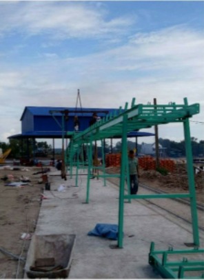 Rubber belt conveyors