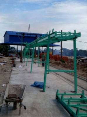 Rubber belt conveyors