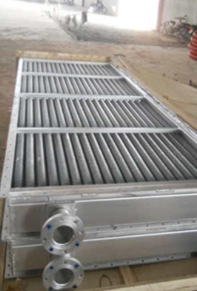 Heat exchanger with electrical heaters