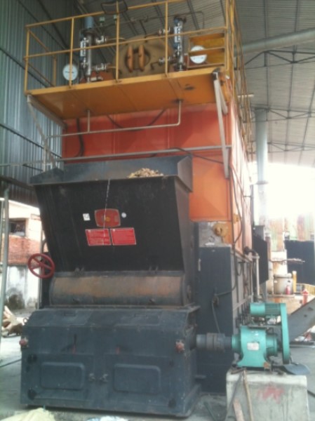 Multi-fuel chain grate boiler