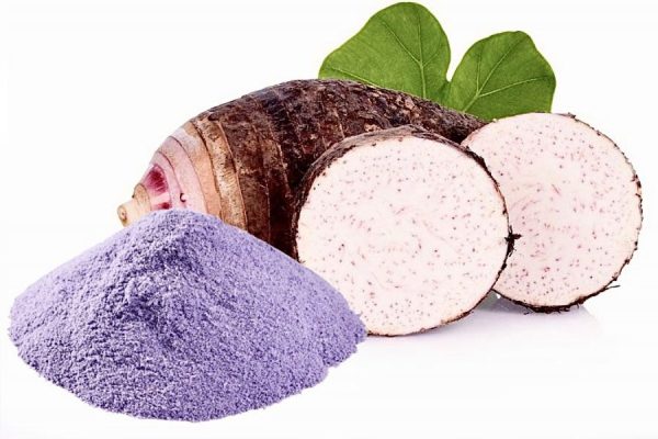 Dried taro powder
