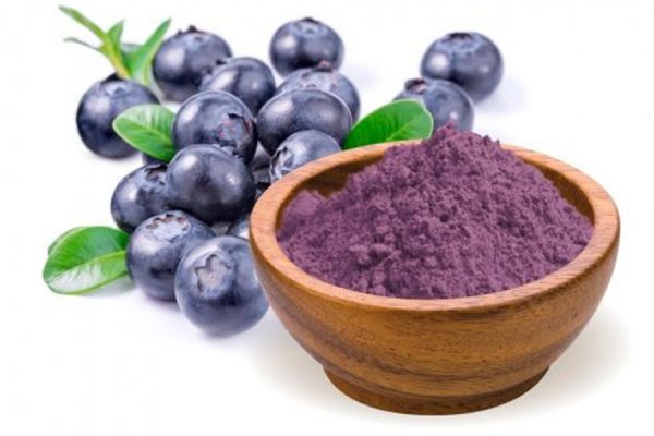 Blueberry powder