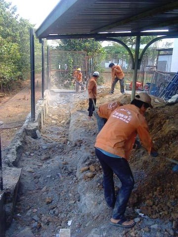 Fencing construction