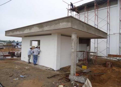 Warehouse construction