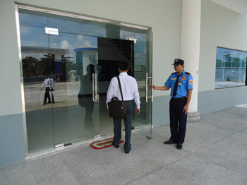 Bank security service