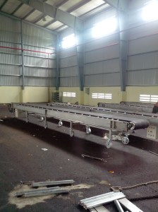 Rubber conveyor belt