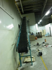 Rubber conveyor belt
