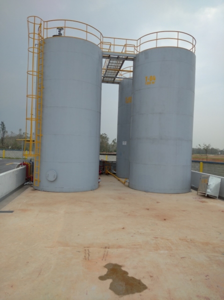 Large industrial tank system