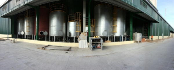 Intermediate industrial tank system
