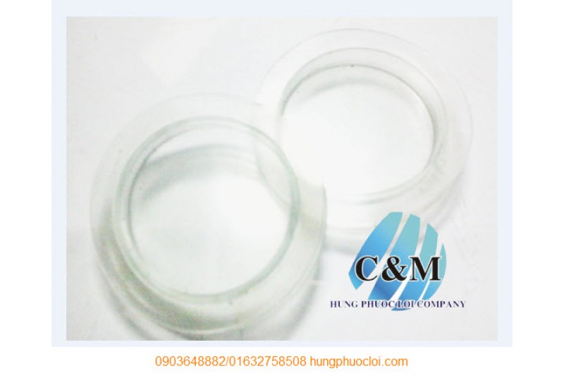 Tranparent plastic nut