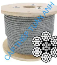 Galvanized steel cable