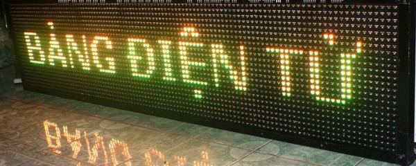 LED advertising sign