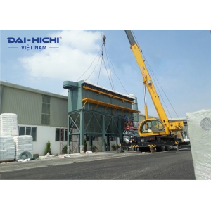 Dust extraction system for brick factory