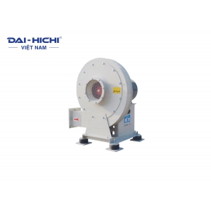 Centrifugal fan for dust extraction