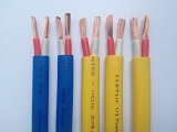 Stranded flexible copper single-core and oval twin PVC insulated wires