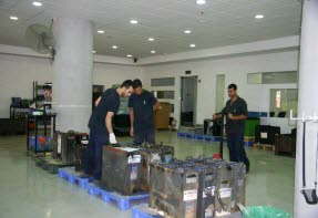 Forklift repair services