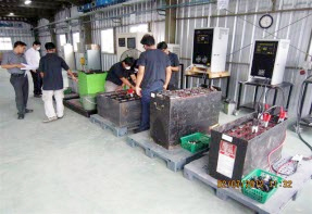Forklift repair services