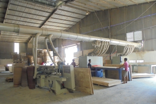 Processing Rubber Plank Joint