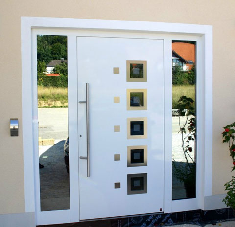 Aluminum And Glass Door