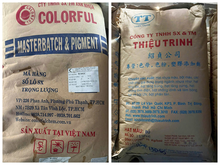 Raw materials for PP yarn production
