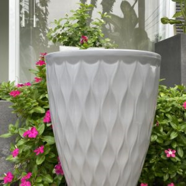 Imitation Porcelain Diamond Wave Pot