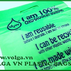 Biodegradable plastic bag