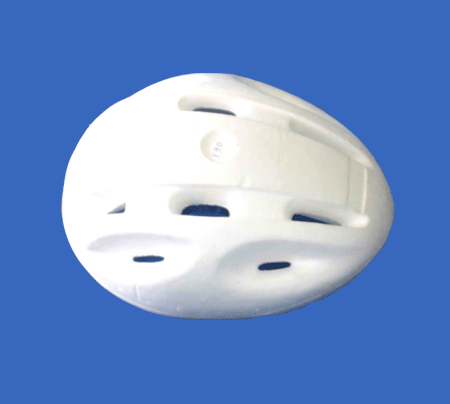 Styrofoam for helmets