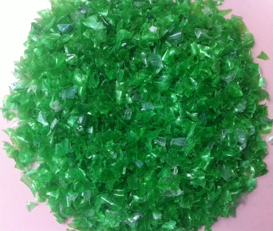Green PET flake