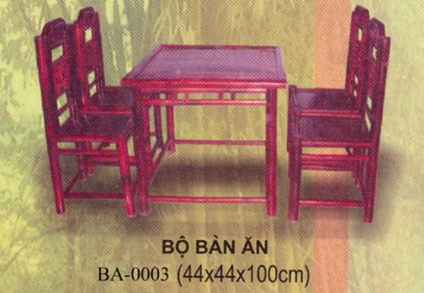 Living room table and chair