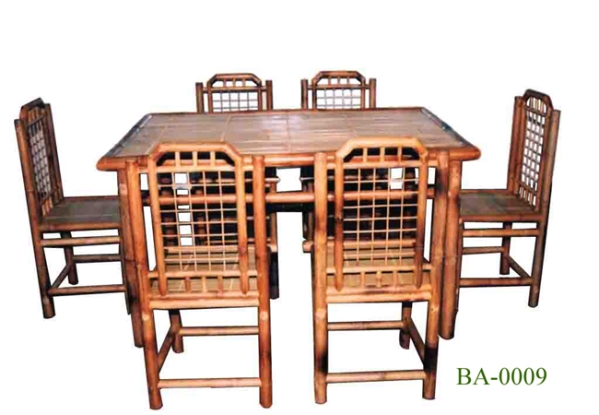 Living room table and chair